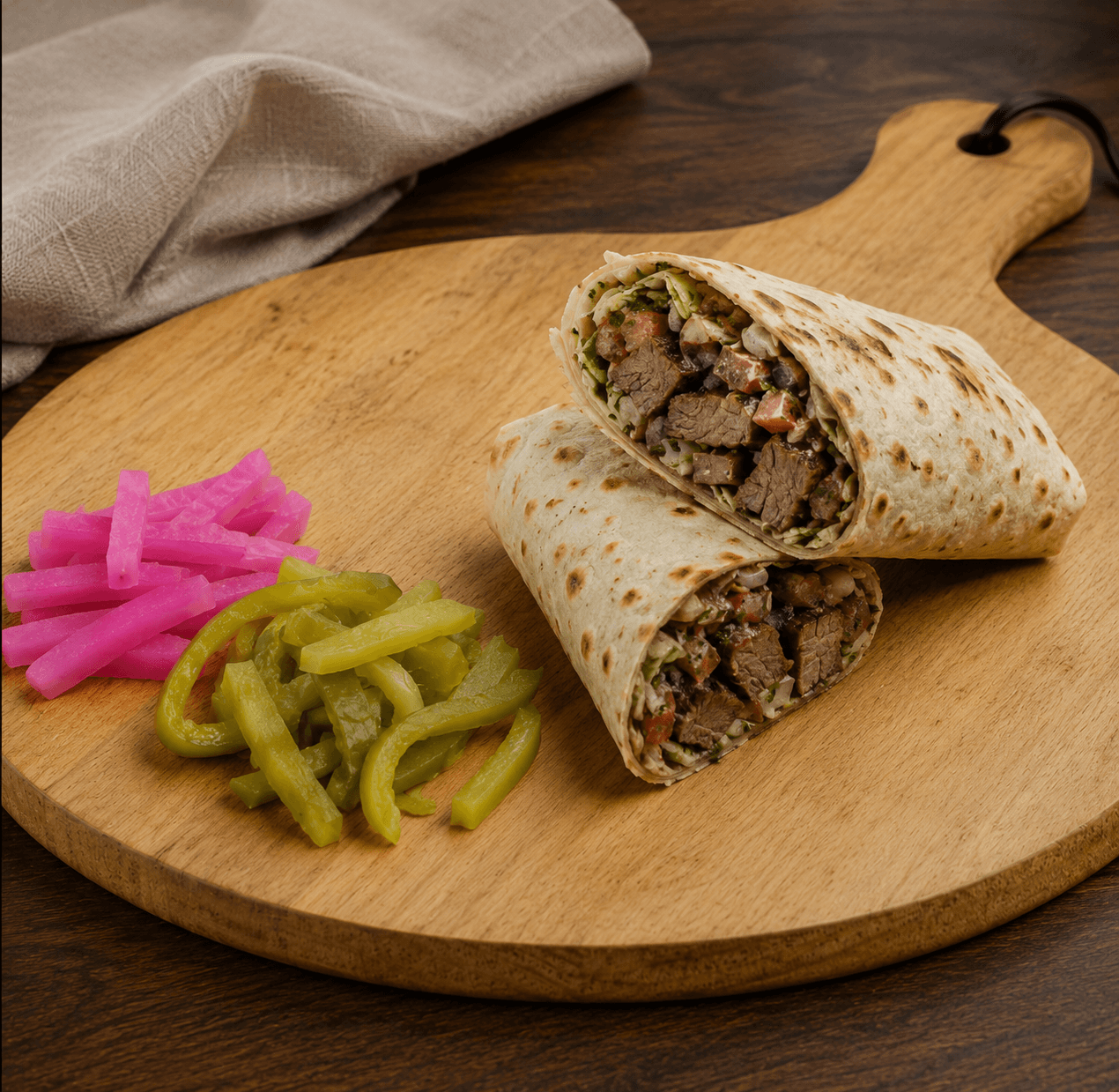 Beef Saj