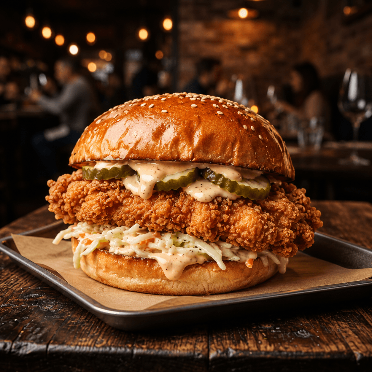 Crispy Chicken Burger
