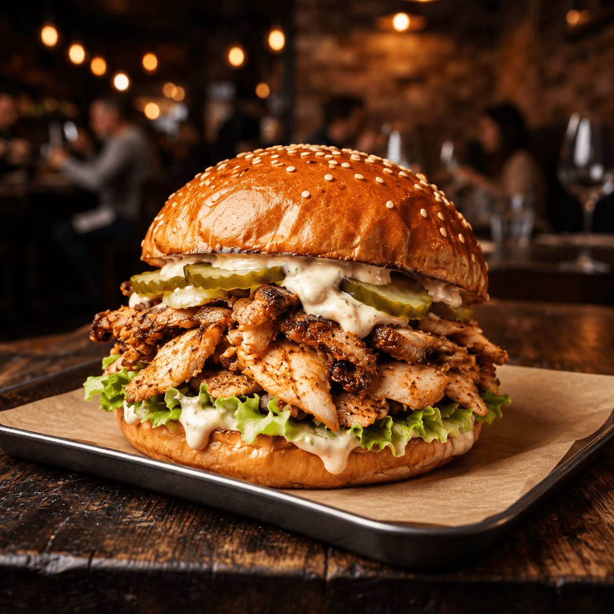 Shawarma Burger